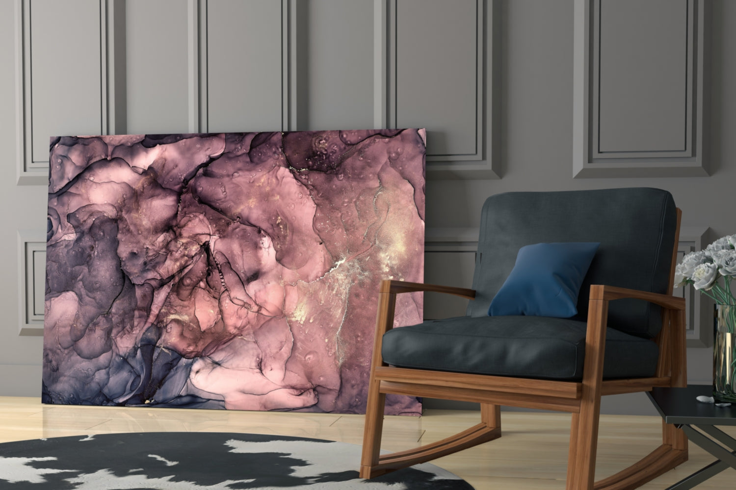 Insigneart USA Insigneart USA Abstract Depth Glass Wall Art
