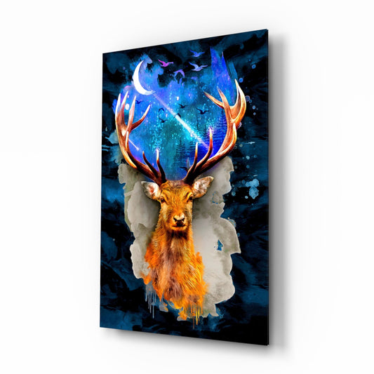 Insigneart USA Insigneart USA Deer Glass Wall Art