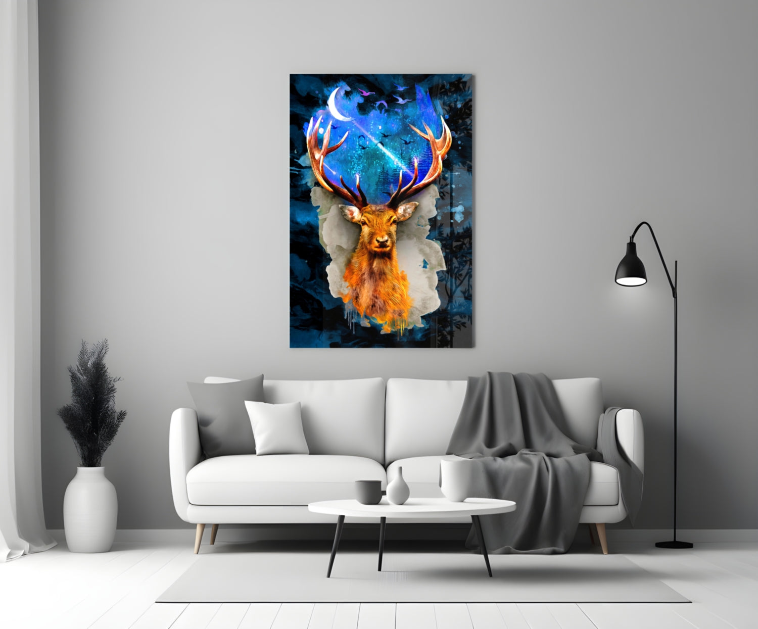 Insigneart USA Insigneart USA Deer Glass Wall Art