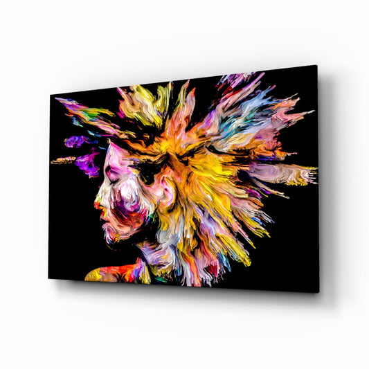 Insigneart USA Insigneart USA Colorful Thoughts Glass Wall Art