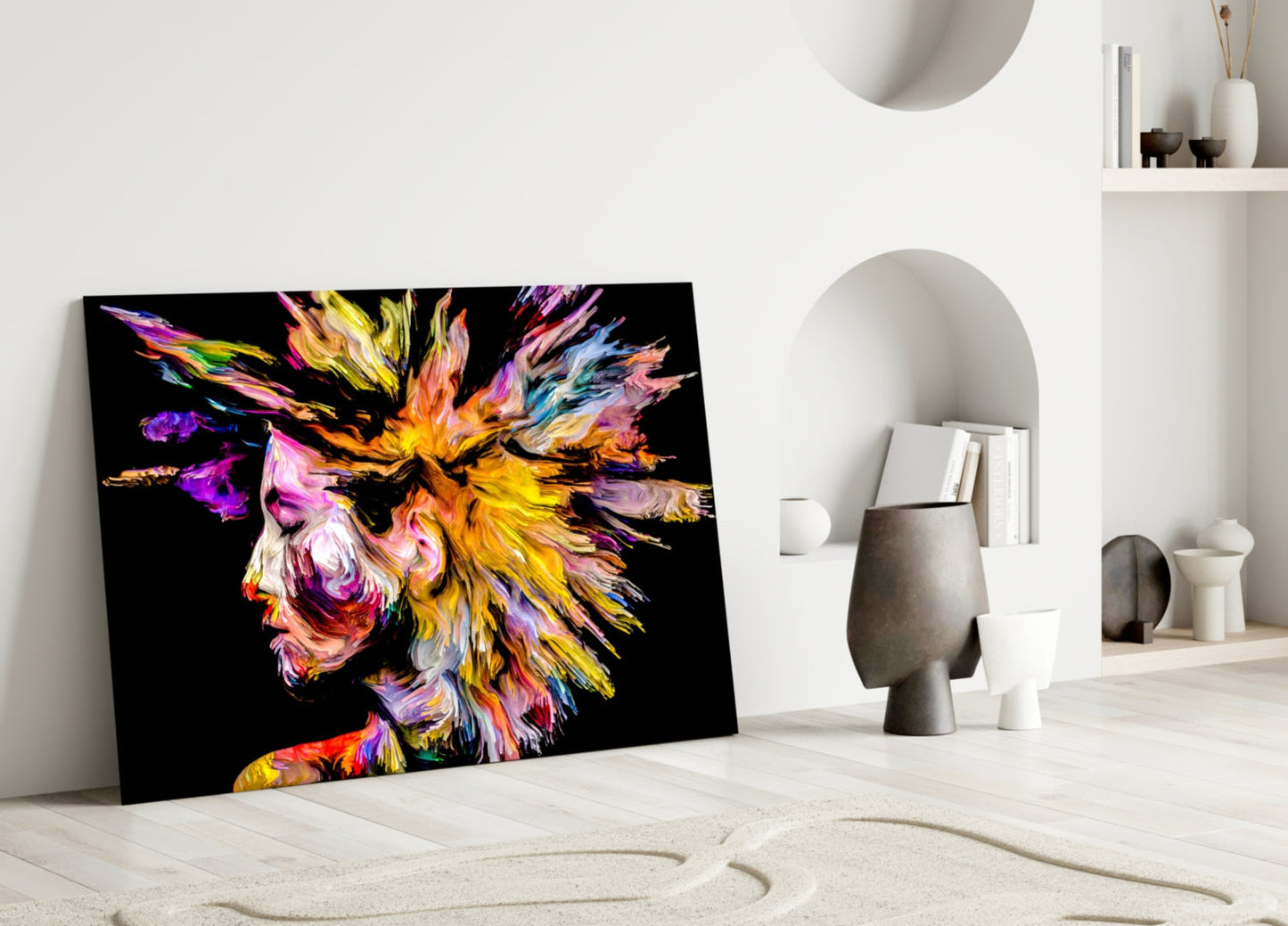 Insigneart USA Insigneart USA Colorful Thoughts Glass Wall Art