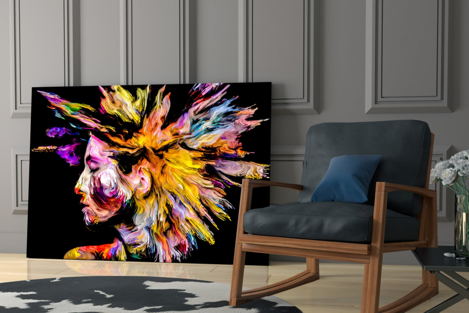 Insigneart USA Insigneart USA Colorful Thoughts Glass Wall Art
