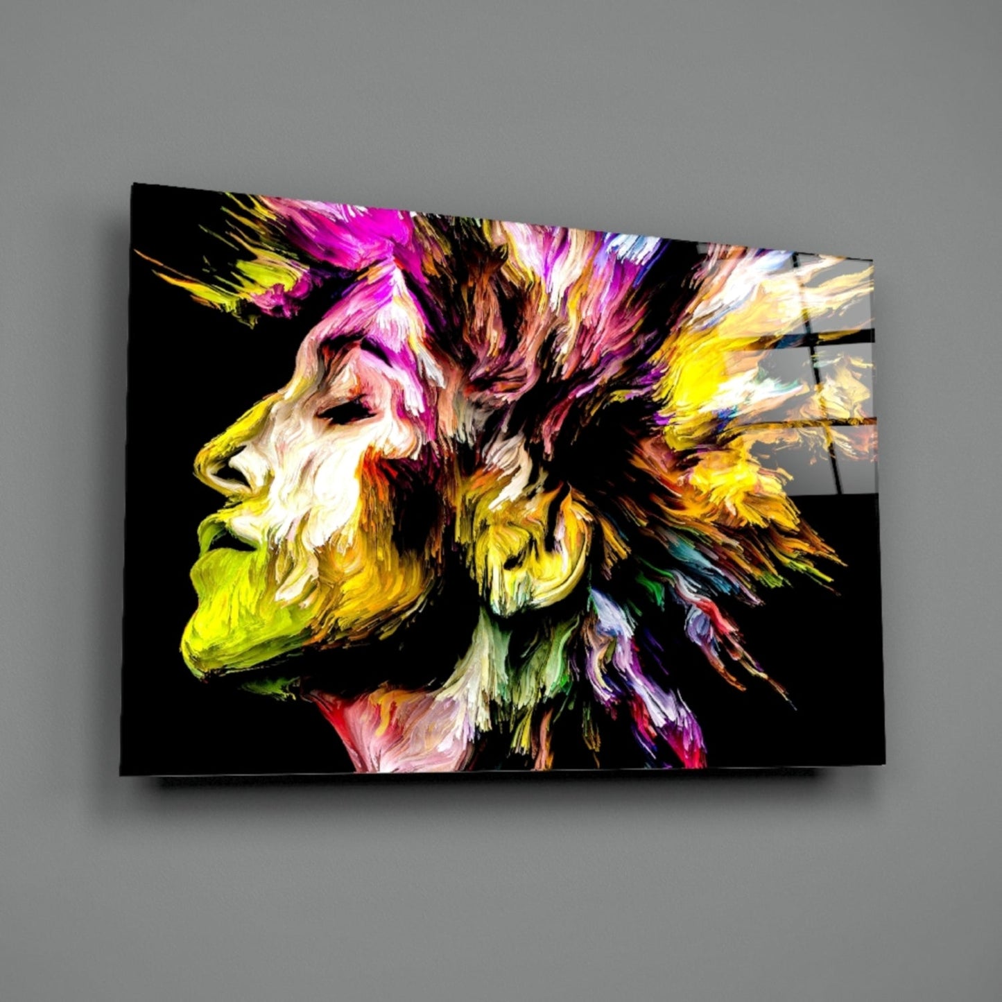 Insigneart USA Insigneart USA Colorful Thoughts Glass Wall Art