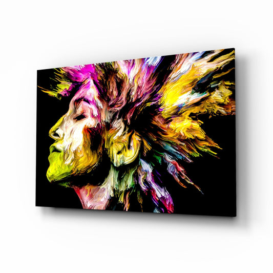 Insigneart USA Insigneart USA Colorful Thoughts Glass Wall Art
