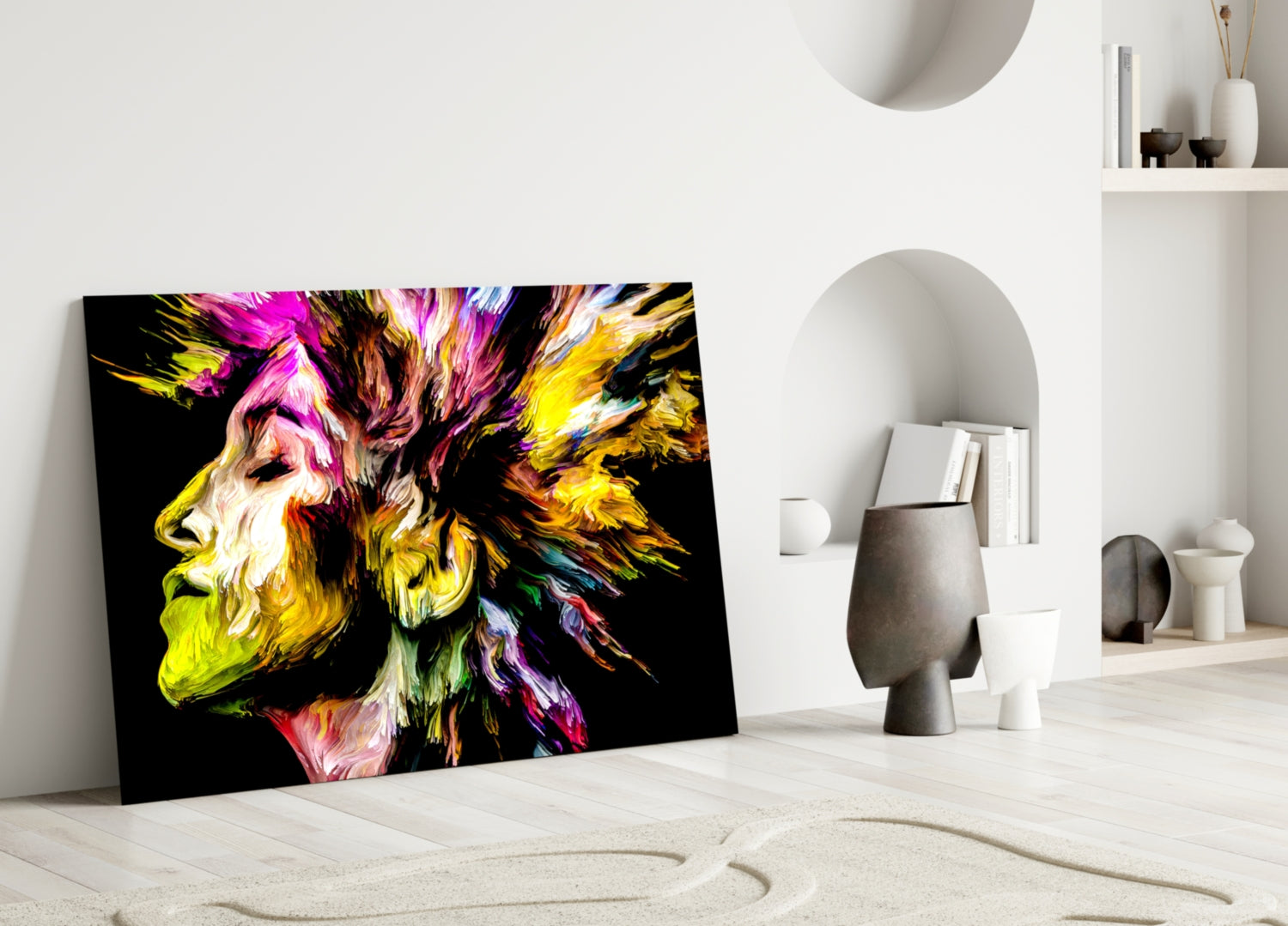 Insigneart USA Insigneart USA Colorful Thoughts Glass Wall Art