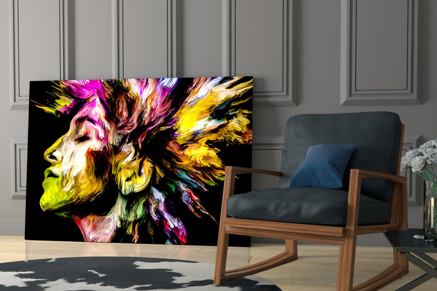 Insigneart USA Insigneart USA Colorful Thoughts Glass Wall Art