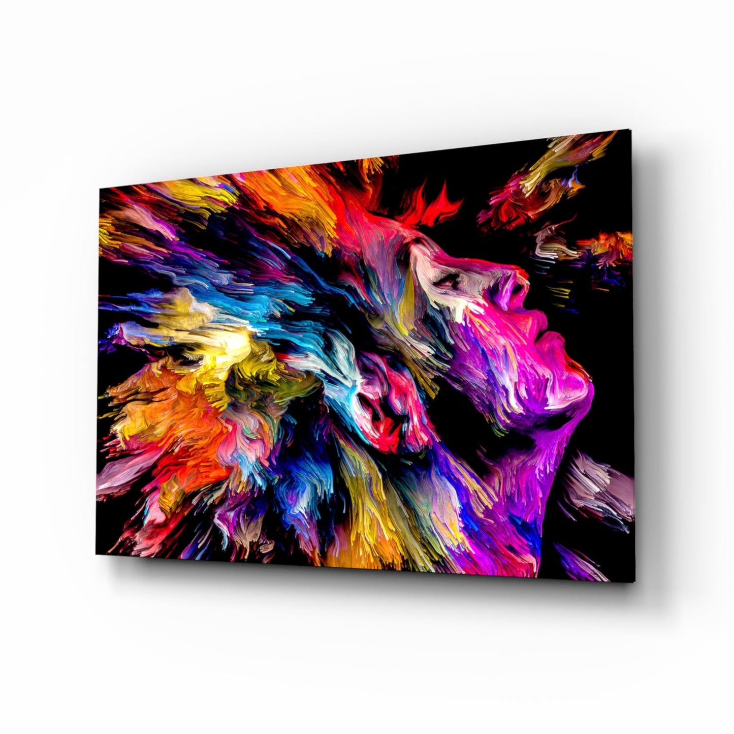 Insigneart USA Insigneart USA Colorful Thoughts Glass Wall Art