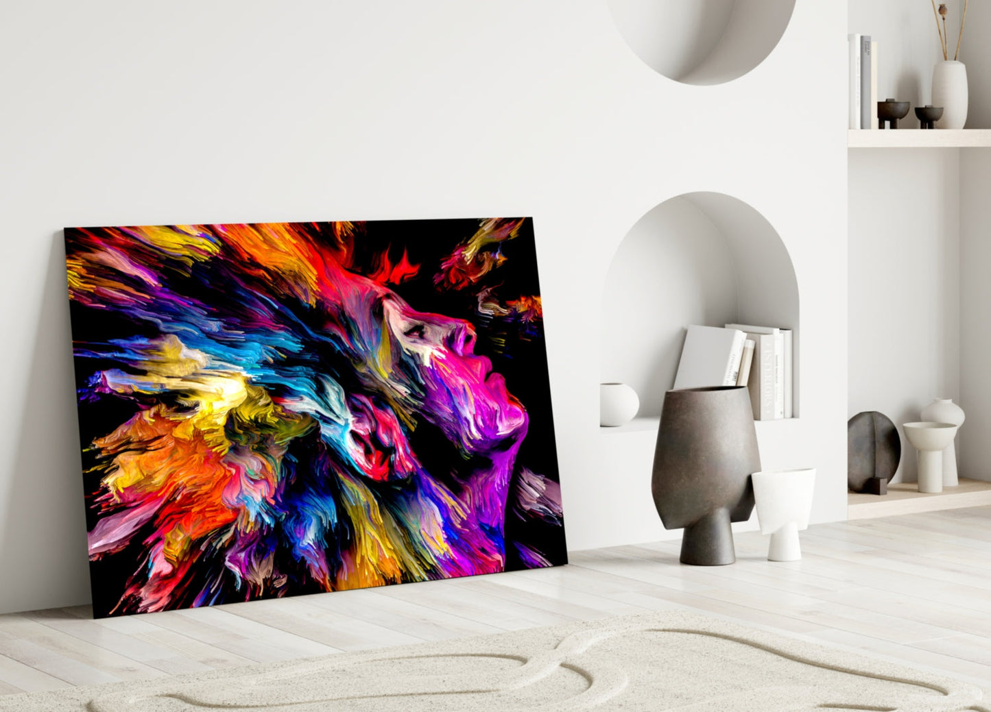 Insigneart USA Insigneart USA Colorful Thoughts Glass Wall Art