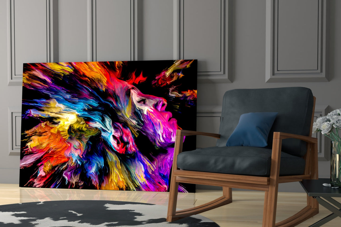 Insigneart USA Insigneart USA Colorful Thoughts Glass Wall Art