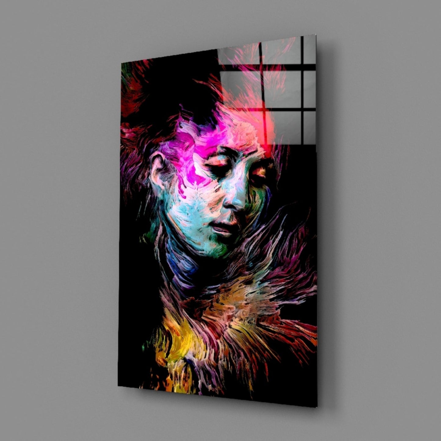 Insigneart USA Insigneart USA Colorful Thoughts Glass Wall Art