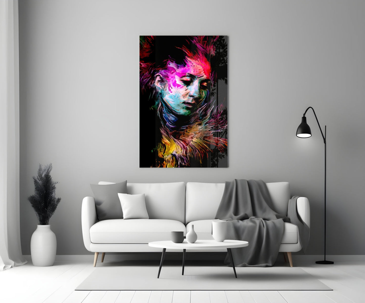 Insigneart USA Insigneart USA Colorful Thoughts Glass Wall Art