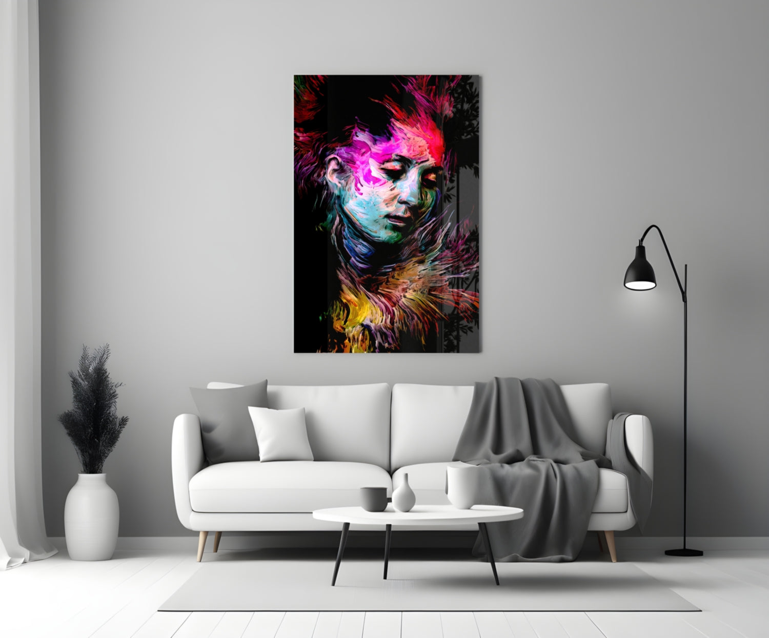 Insigneart USA Insigneart USA Colorful Thoughts Glass Wall Art