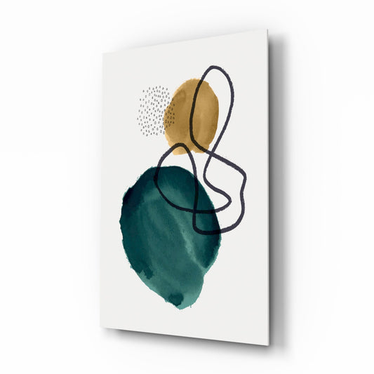 Insigneart USA Insigneart USA Abstract Shapes Glass Wall Art