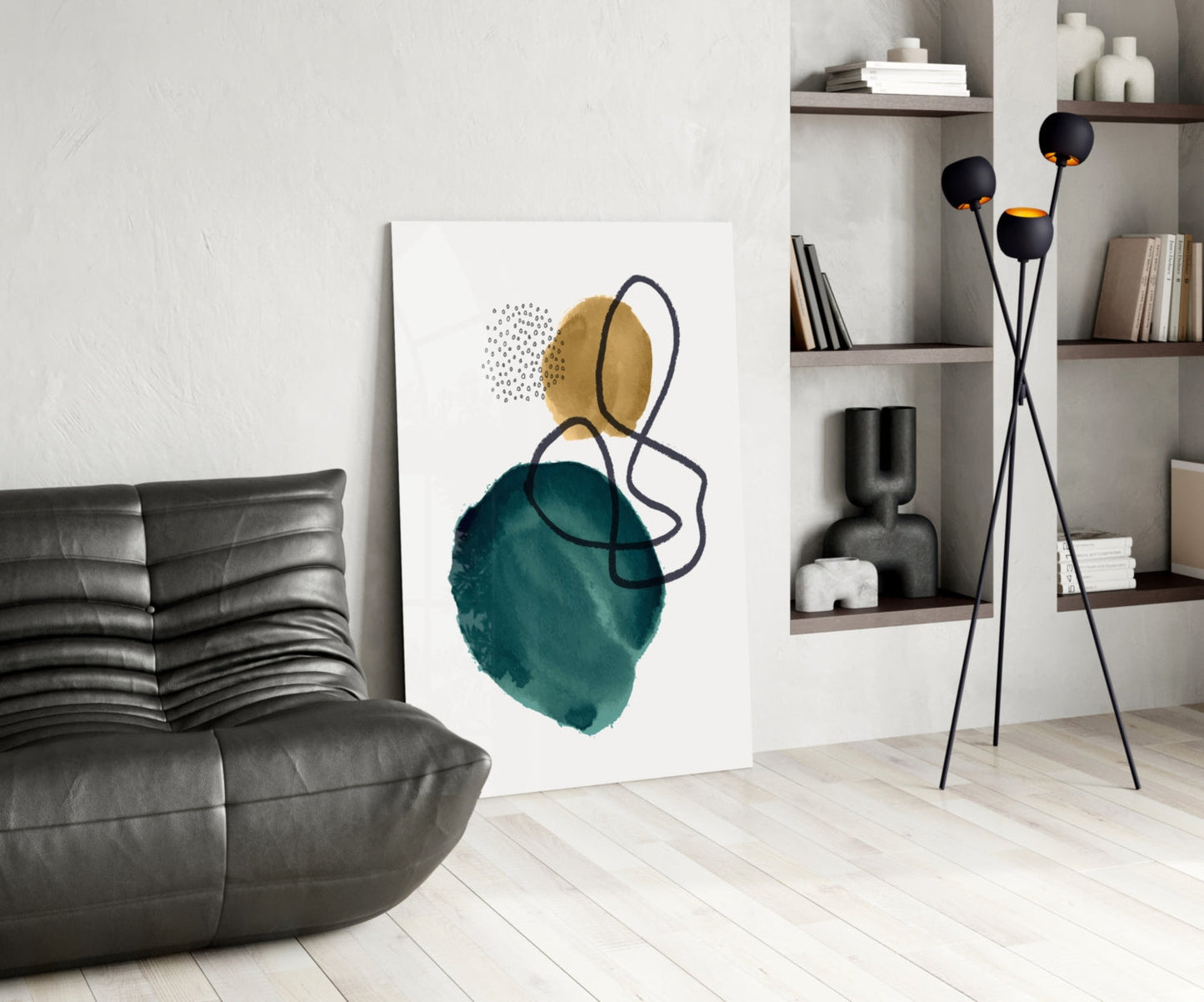 Insigneart USA Insigneart USA Abstract Shapes Glass Wall Art