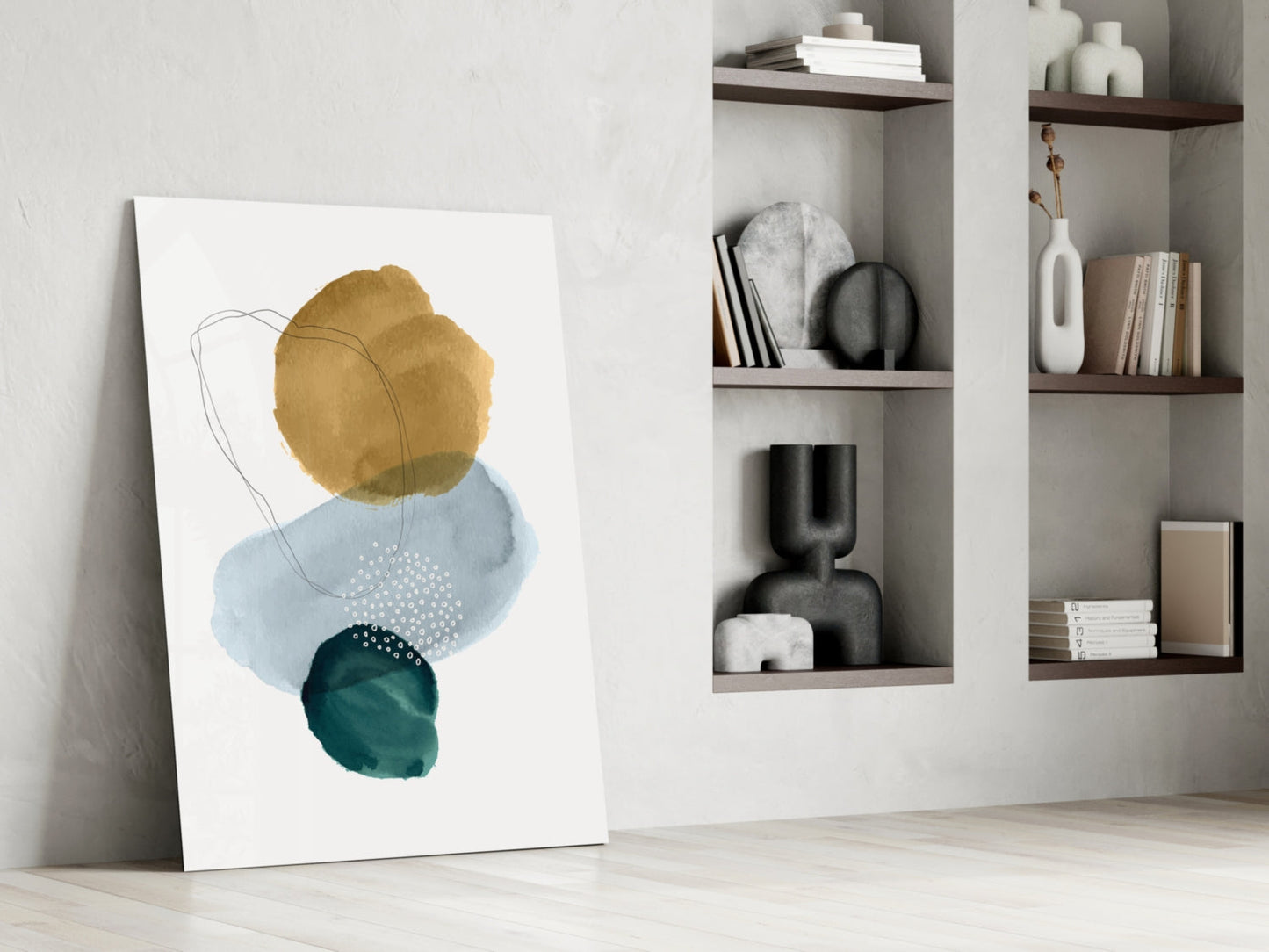 Insigneart USA Insigneart USA Abstract Shapes Glass Wall Art