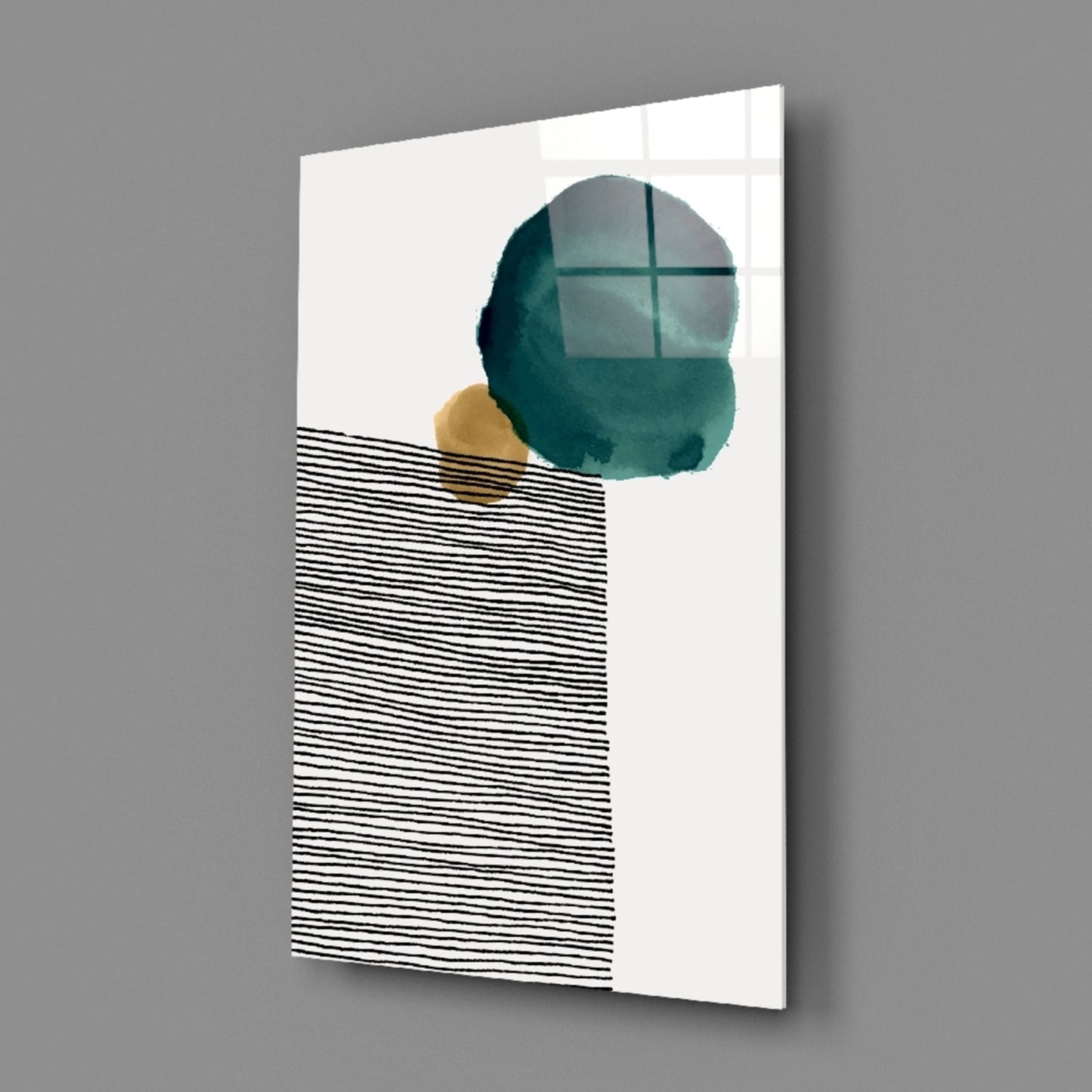 Insigneart USA Insigneart USA Abstract Shapes Glass Wall Art