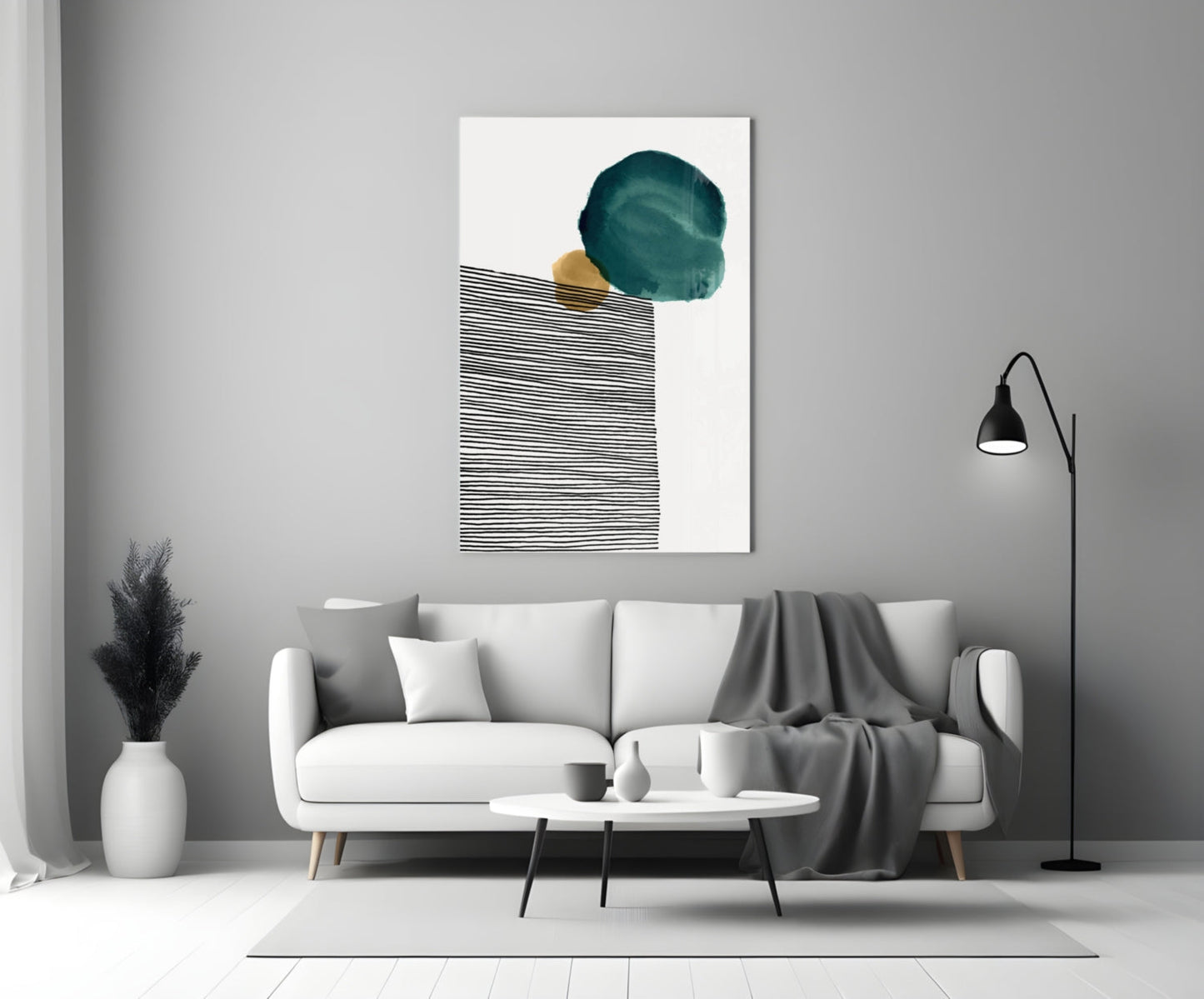 Insigneart USA Insigneart USA Abstract Shapes Glass Wall Art