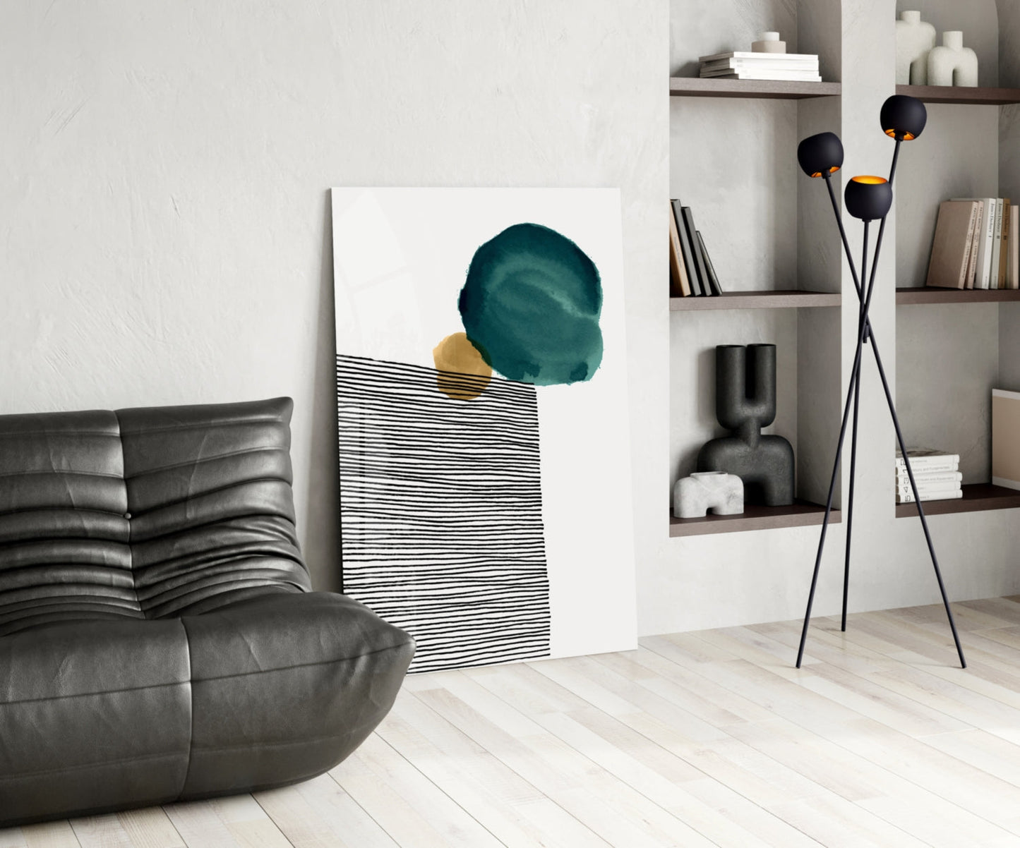 Insigneart USA Insigneart USA Abstract Shapes Glass Wall Art