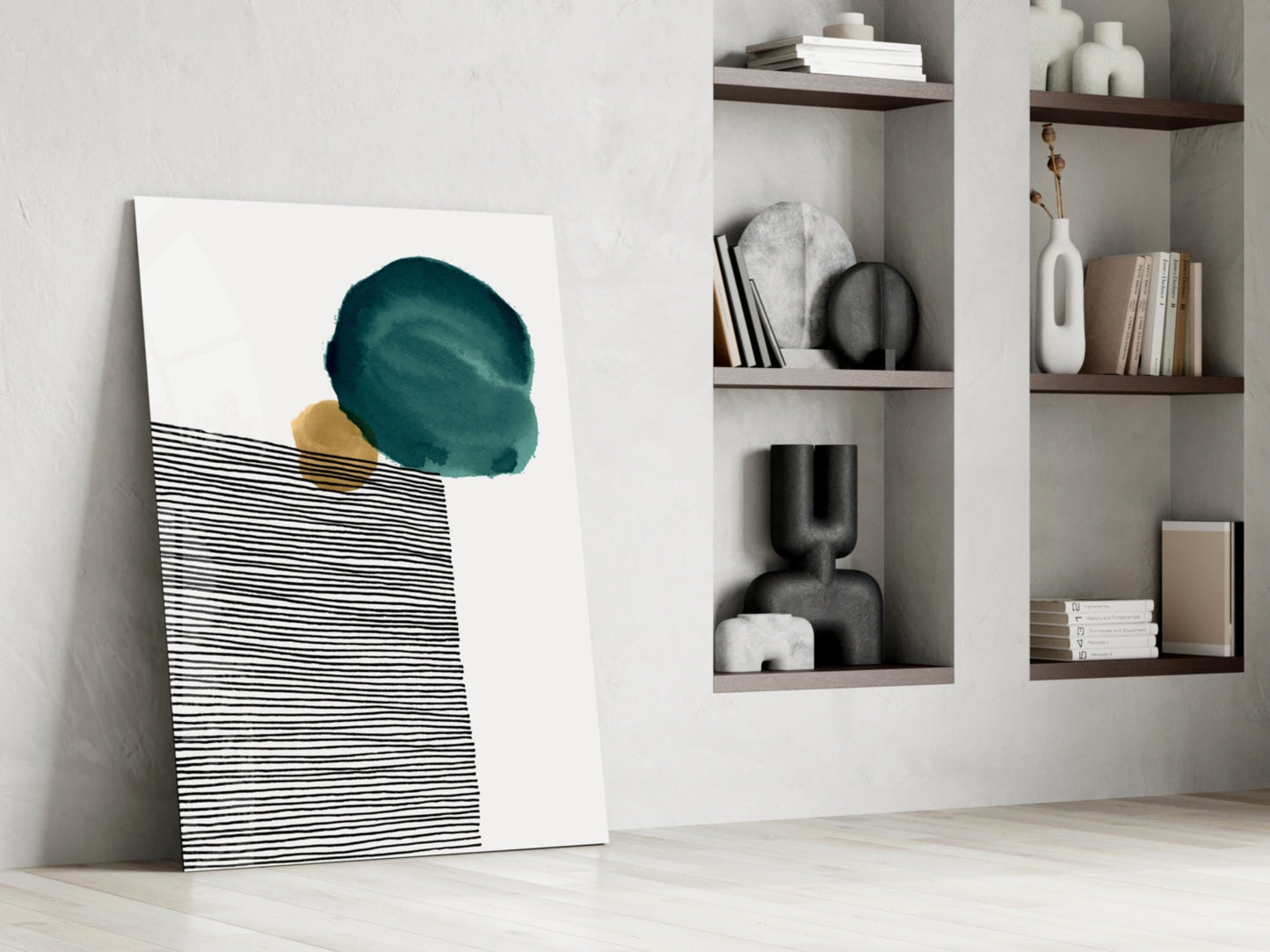 Insigneart USA Insigneart USA Abstract Shapes Glass Wall Art