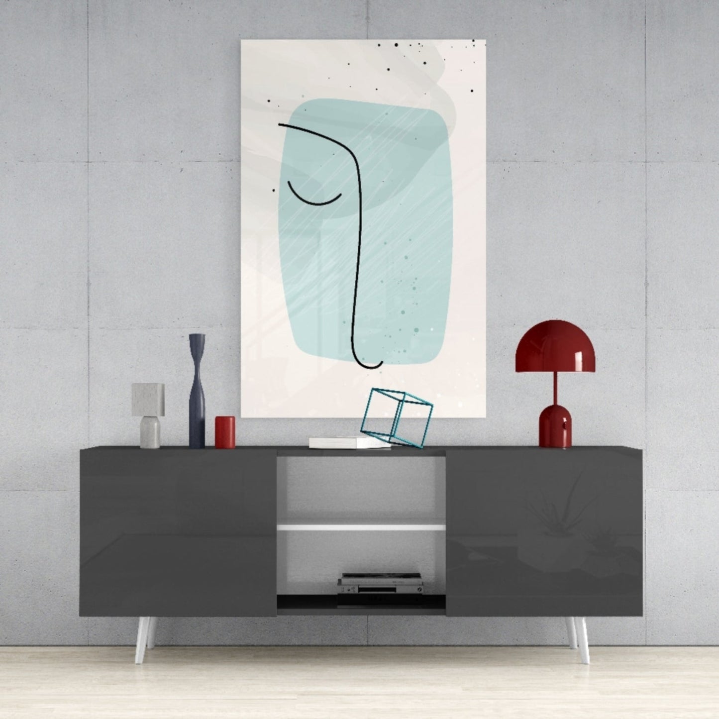Insigneart USA Insigneart USA Abstract Shapes Glass Wall Art