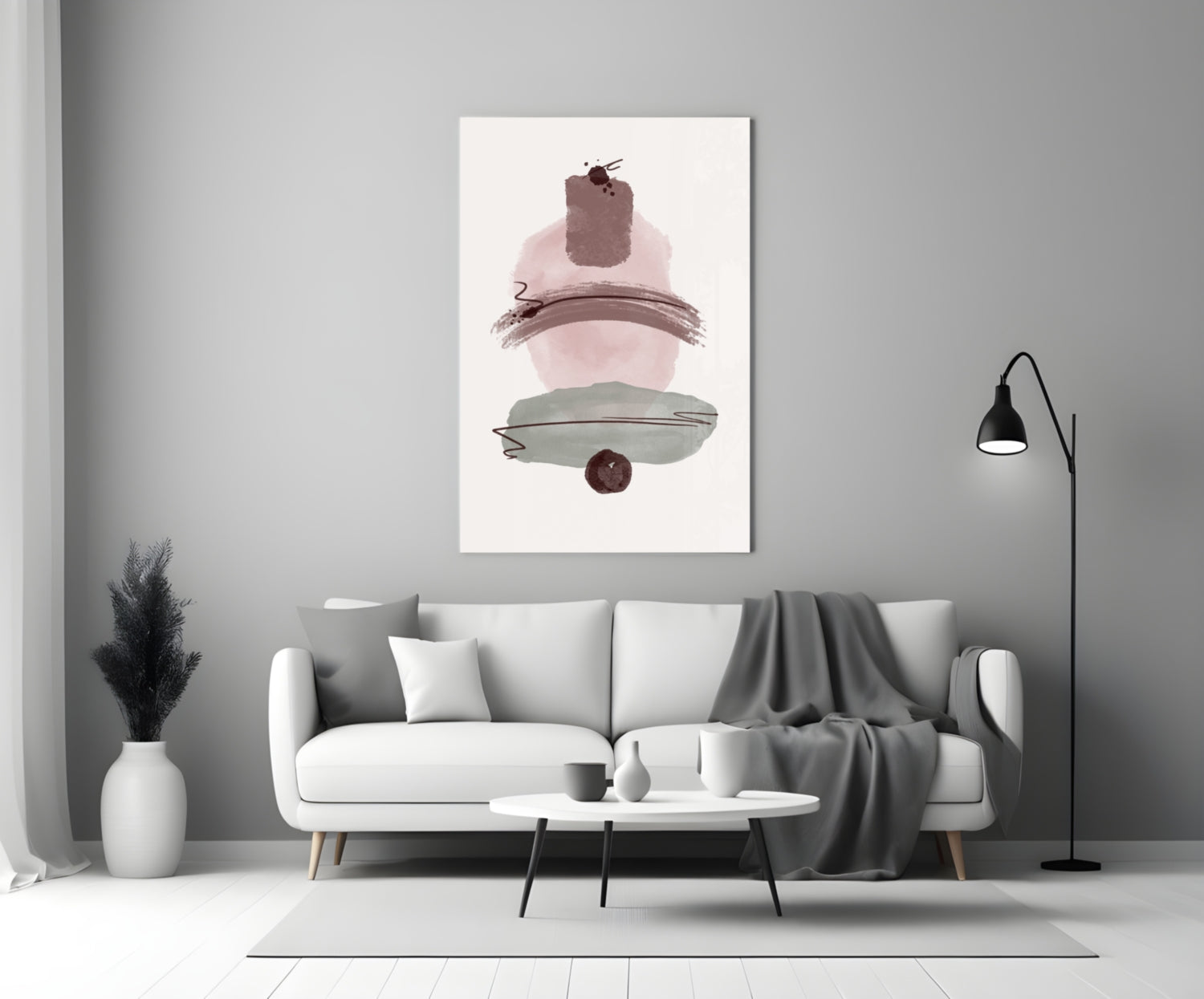 Insigneart USA Insigneart USA Abstract Shapes Glass Wall Art