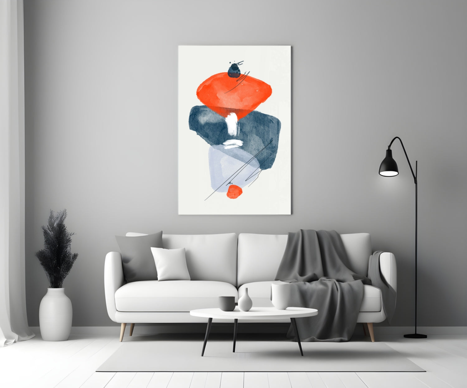 Insigneart USA Insigneart USA Abstract Shapes Glass Wall Art
