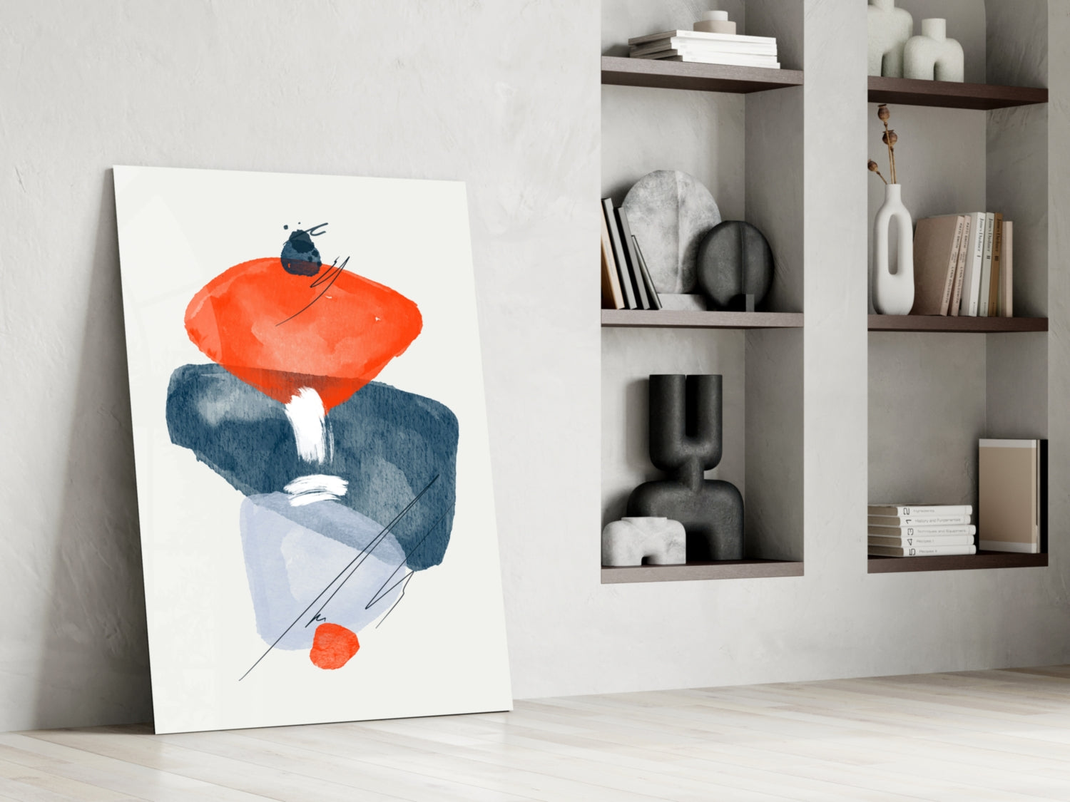 Insigneart USA Insigneart USA Abstract Shapes Glass Wall Art