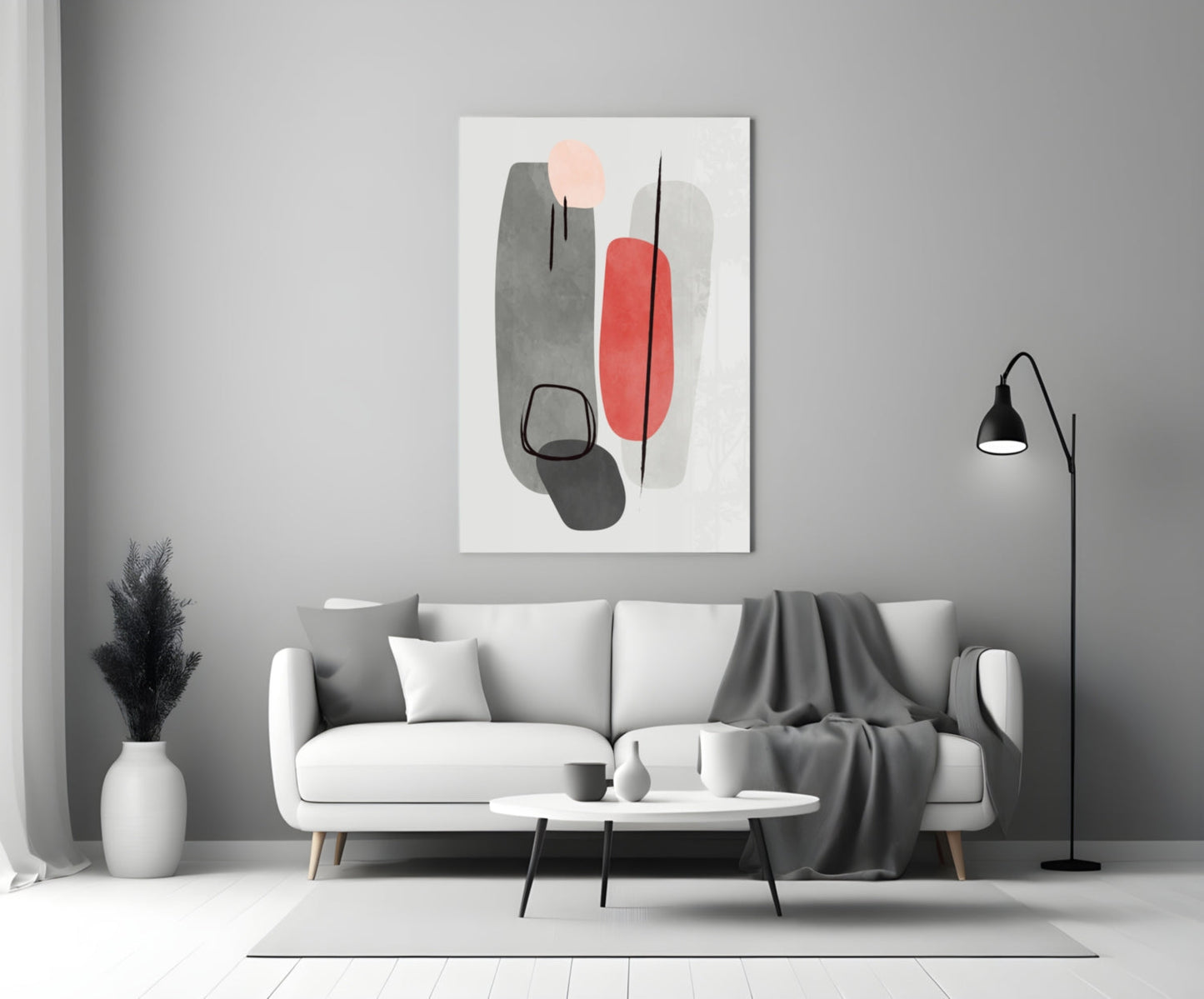 Insigneart USA Insigneart USA Abstract Shapes Glass Wall Art