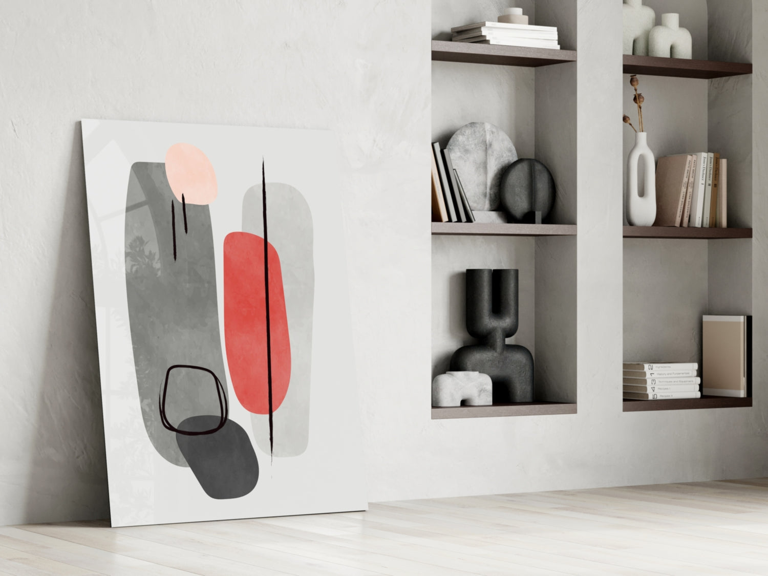 Insigneart USA Insigneart USA Abstract Shapes Glass Wall Art
