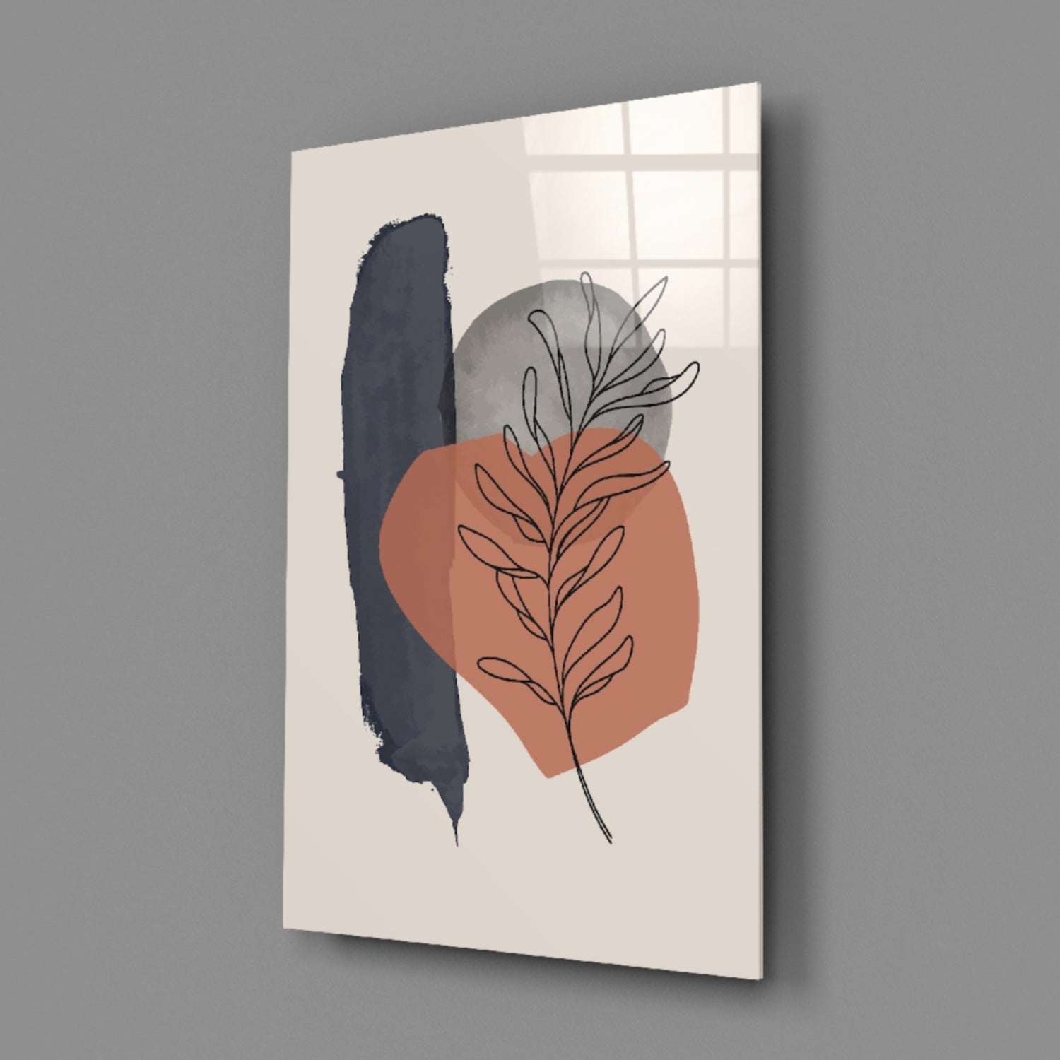 Insigneart USA Insigneart USA Abstract Shapes Glass Wall Art
