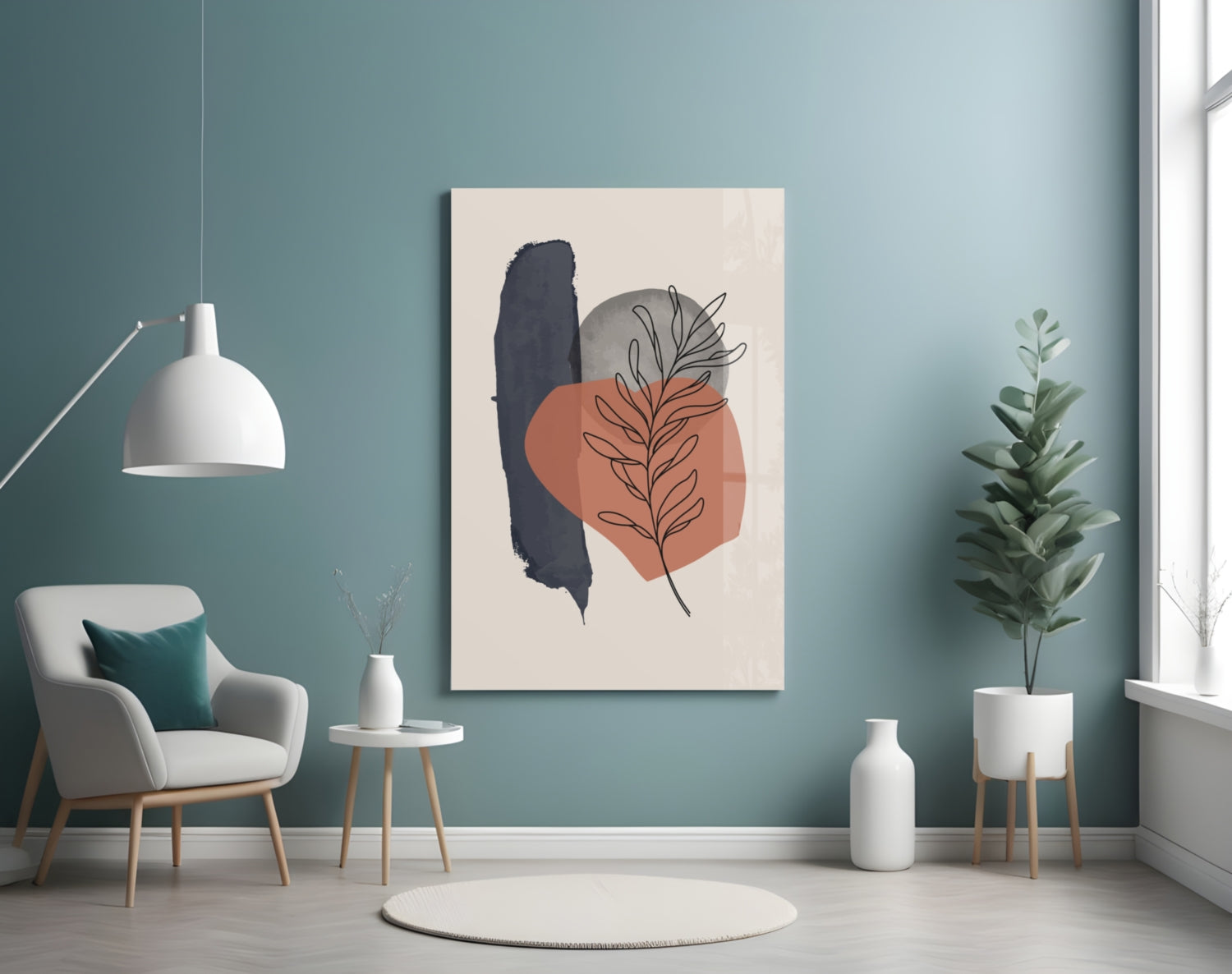 Insigneart USA Insigneart USA Abstract Shapes Glass Wall Art