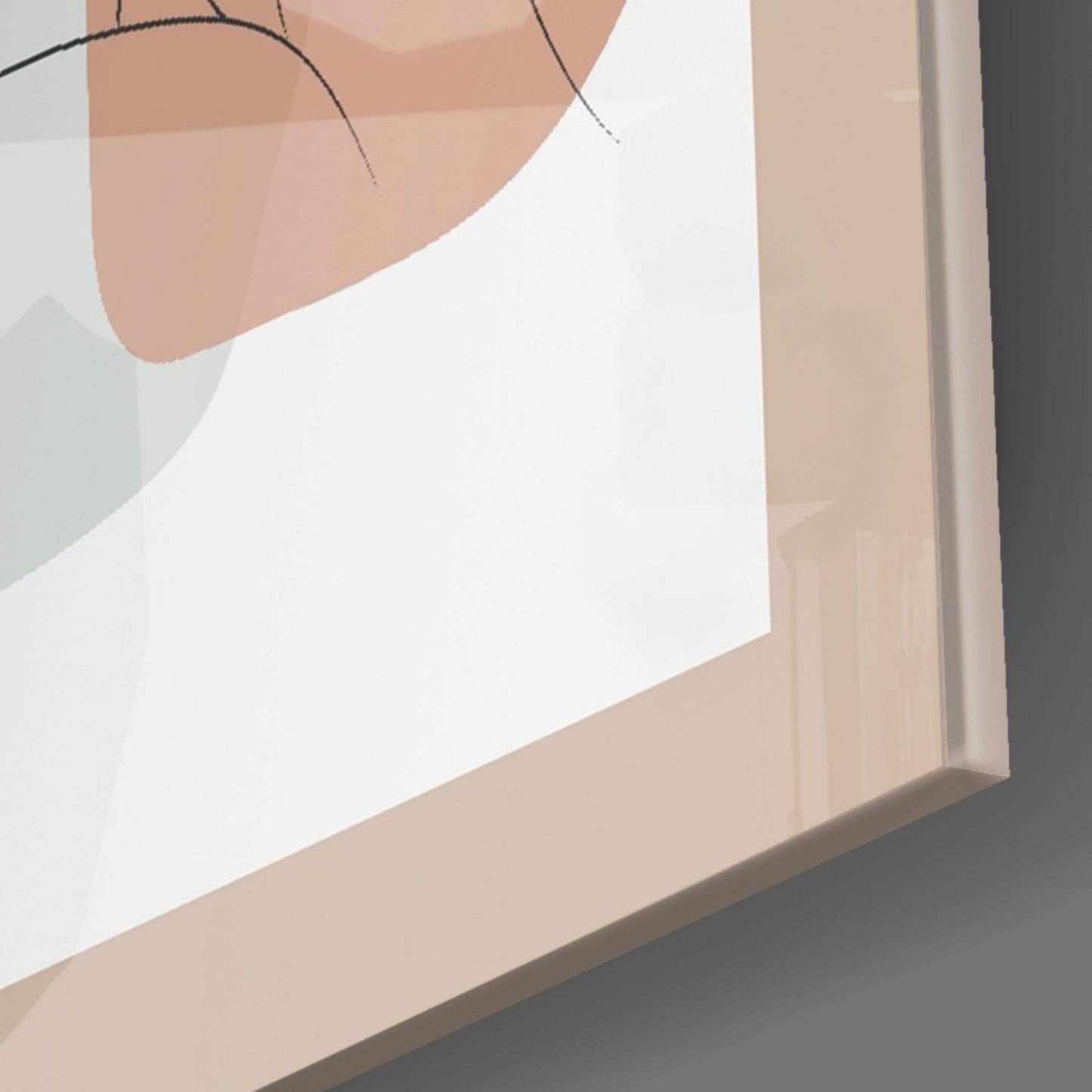 Insigneart USA Insigneart USA Abstract Shapes Glass Wall Art