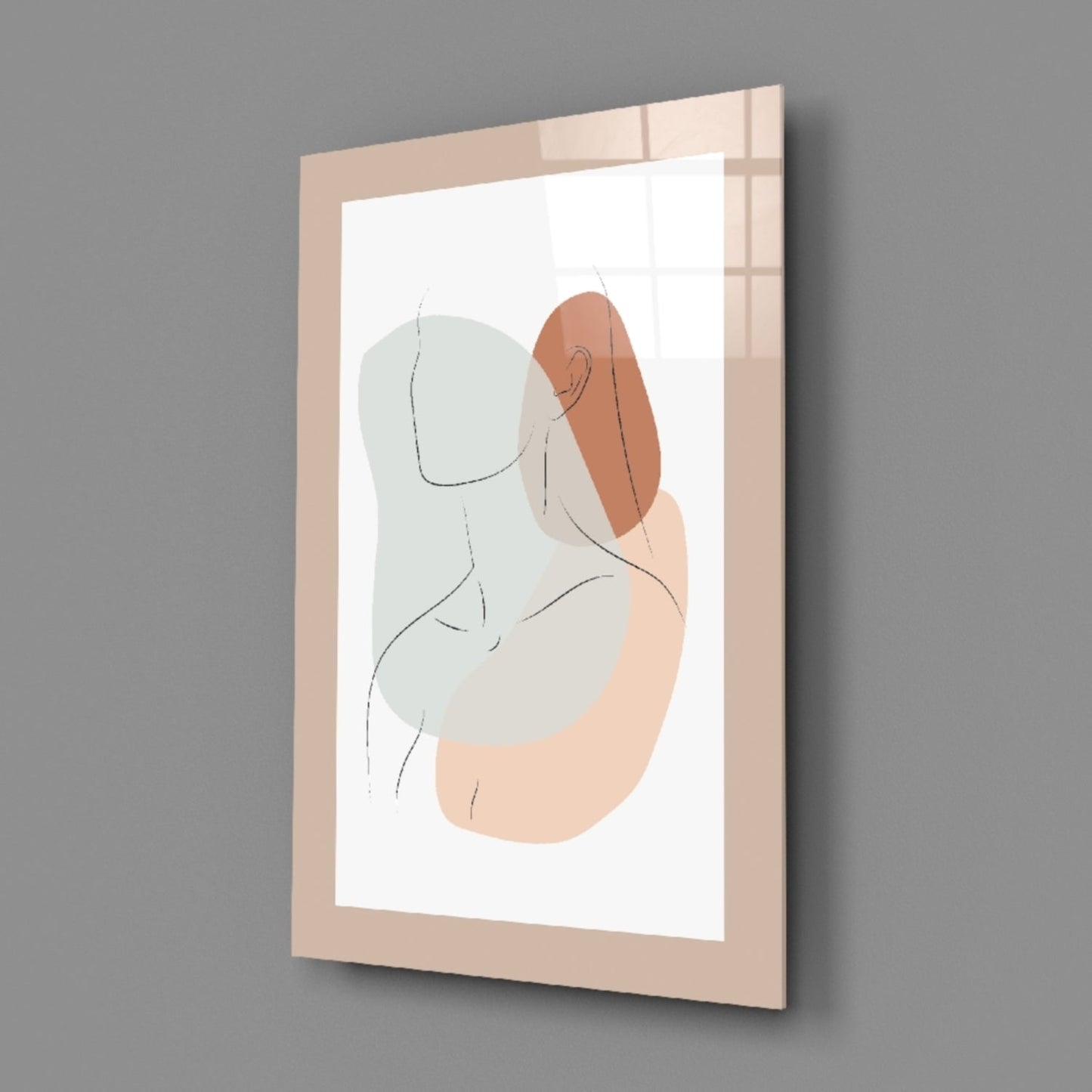 Insigneart USA Insigneart USA Abstract Shapes Glass Wall Art