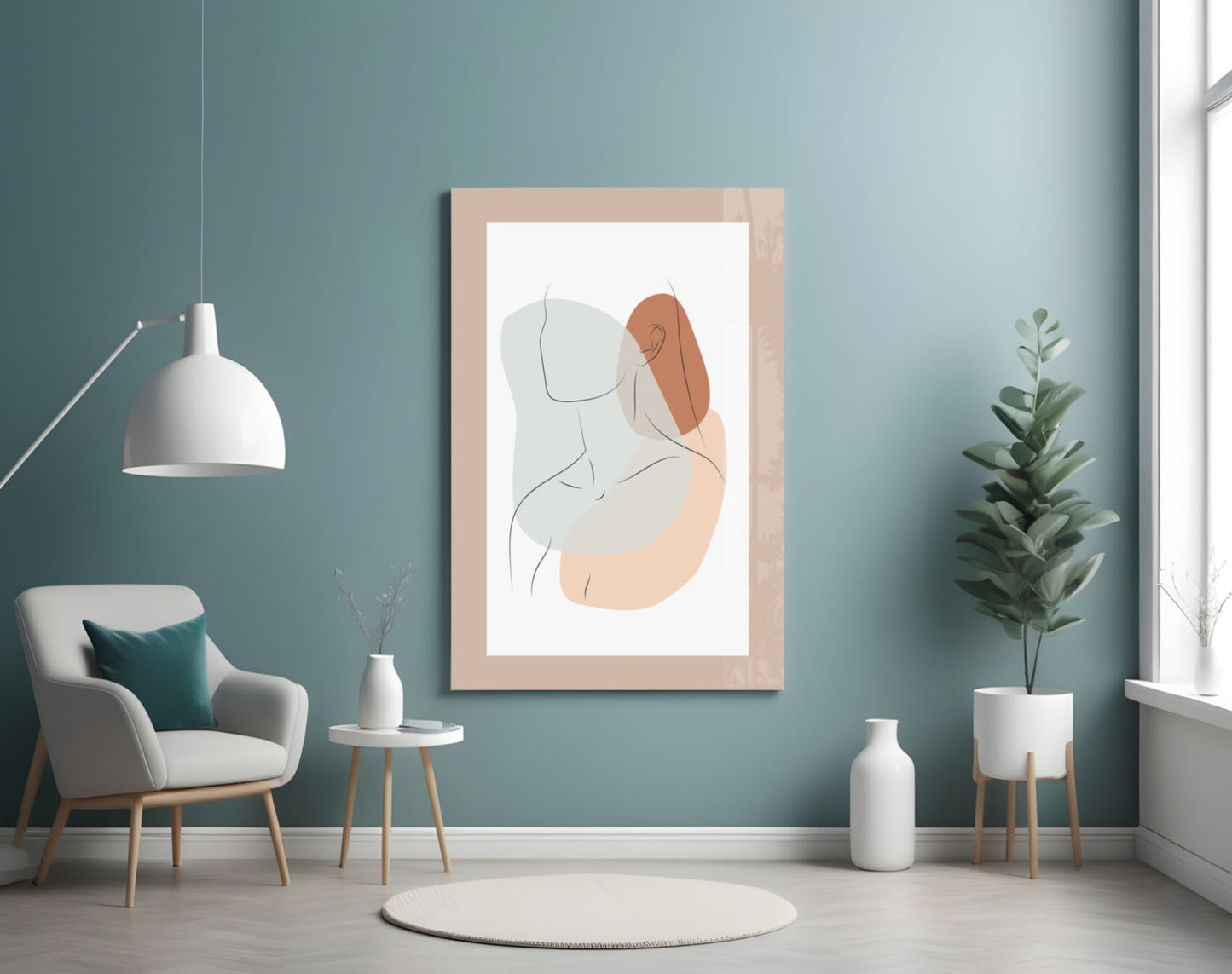 Insigneart USA Insigneart USA Abstract Shapes Glass Wall Art
