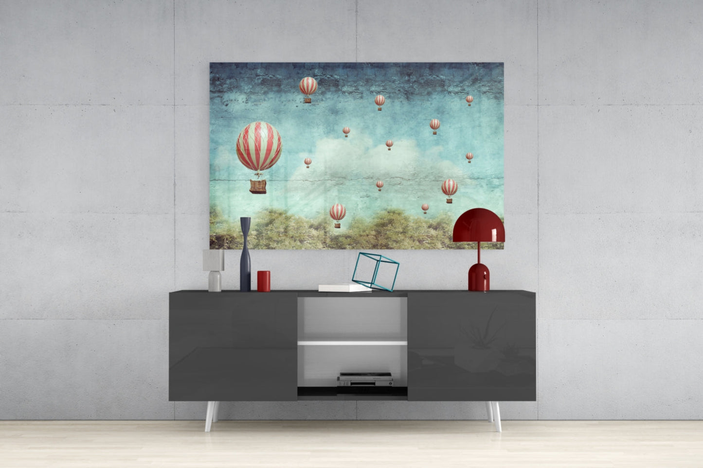 Insigneart USA Insigneart USA Balloon Glass Wall Art