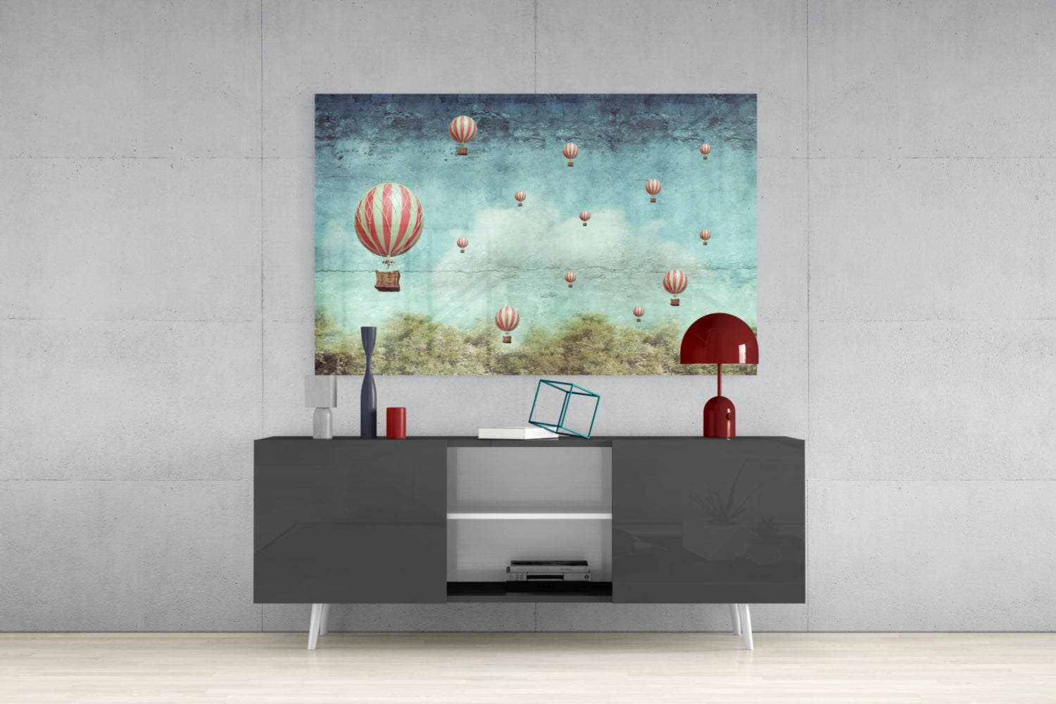 Insigneart USA Insigneart USA Balloon Glass Wall Art