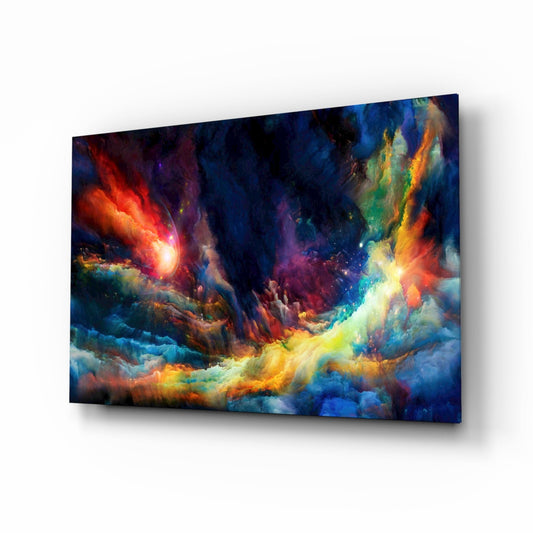 Insigneart USA Insigneart USA Colorful Space Glass Wall Art