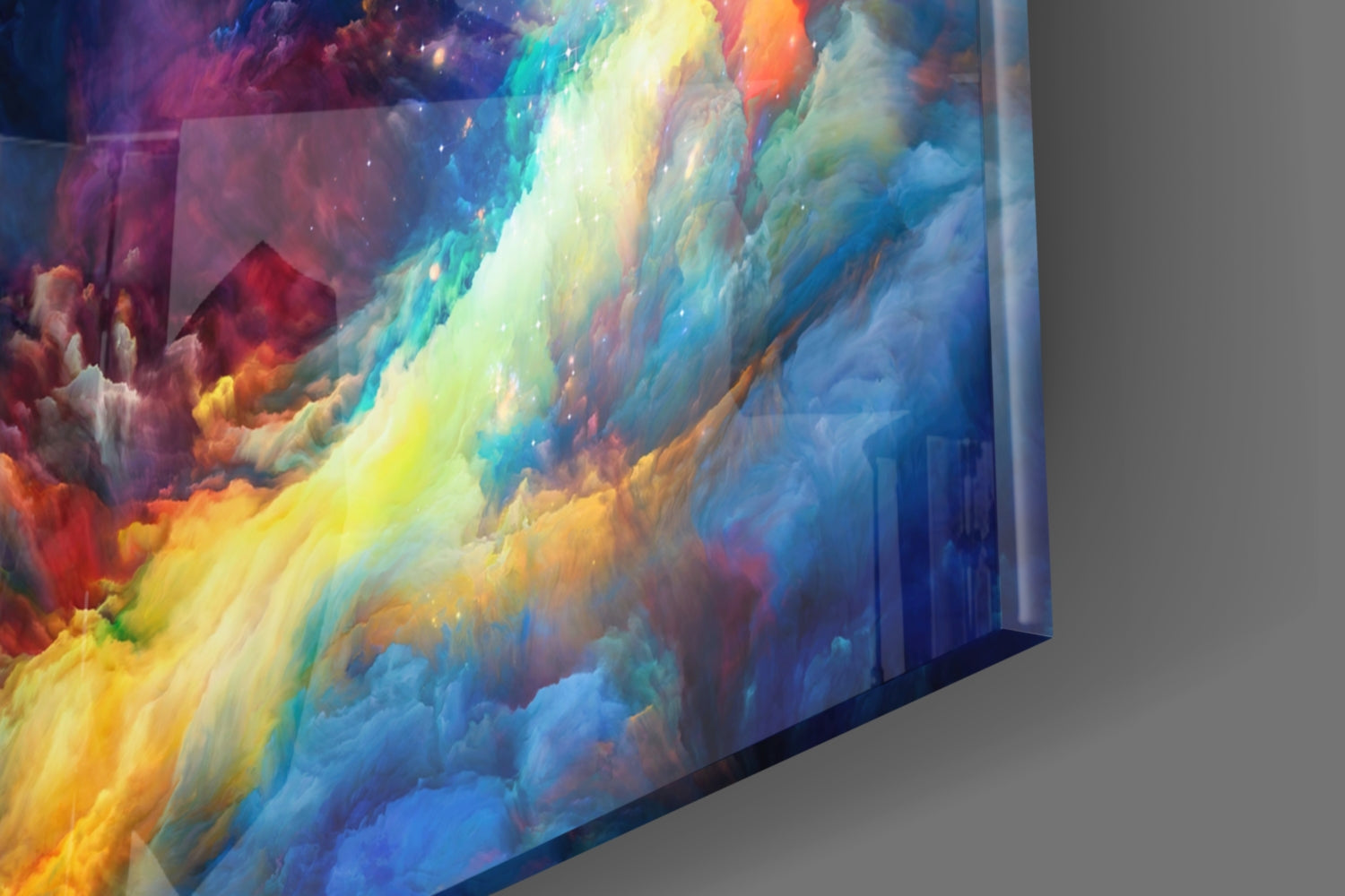 Insigneart USA Insigneart USA Colorful Space Glass Wall Art