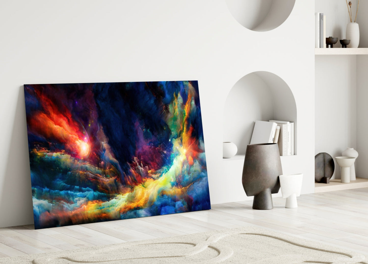 Insigneart USA Insigneart USA Colorful Space Glass Wall Art