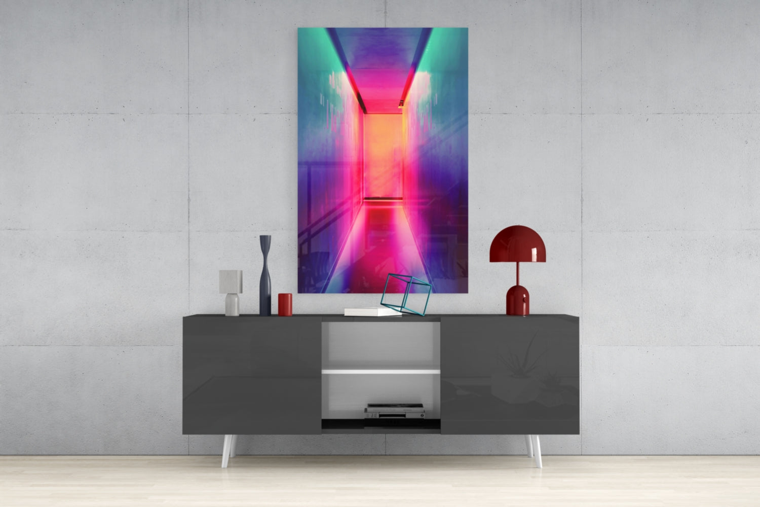 Insigneart USA Insigneart USA Colored Room Glass Wall Art