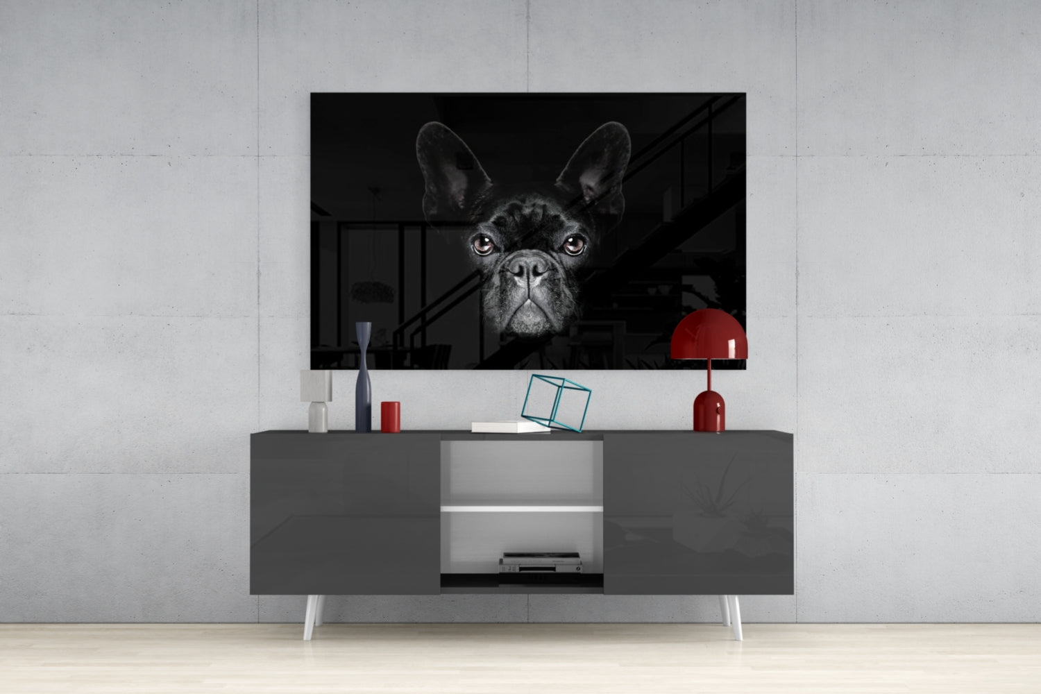 Insigneart USA Insigneart USA Dog Glass Wall Art