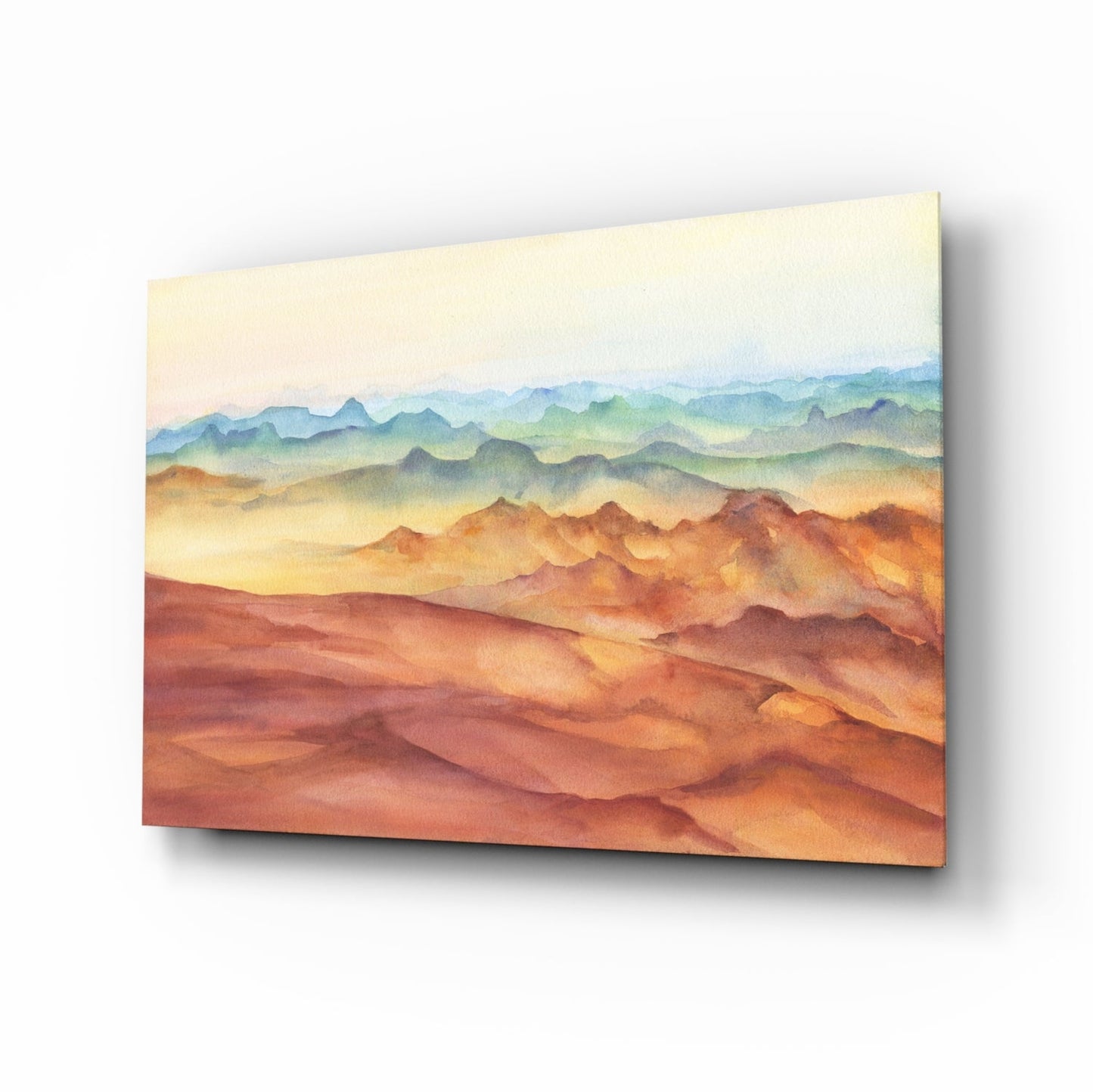 Insigneart USA Insigneart USA Abstract Mountains Glass Wall Art