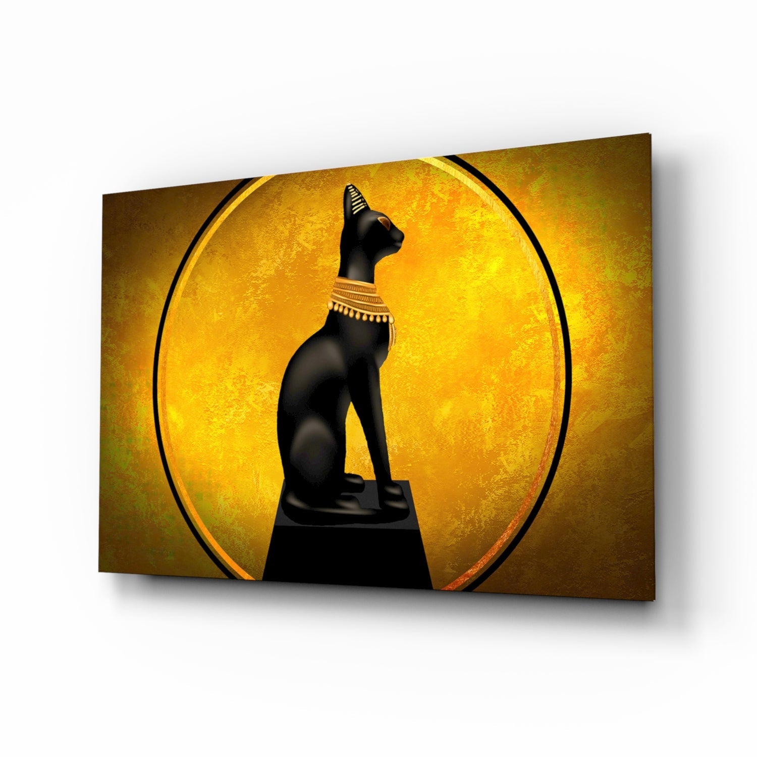 Insigneart USA Insigneart USA Cat Glass Wall Art