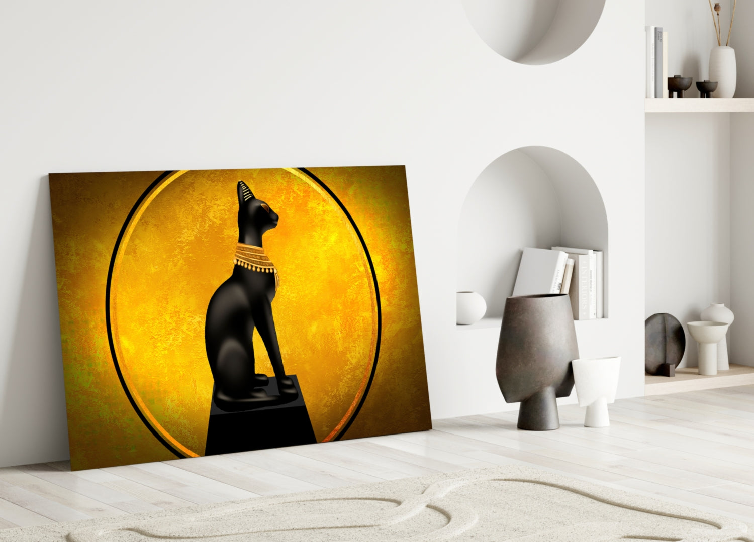 Insigneart USA Insigneart USA Cat Glass Wall Art