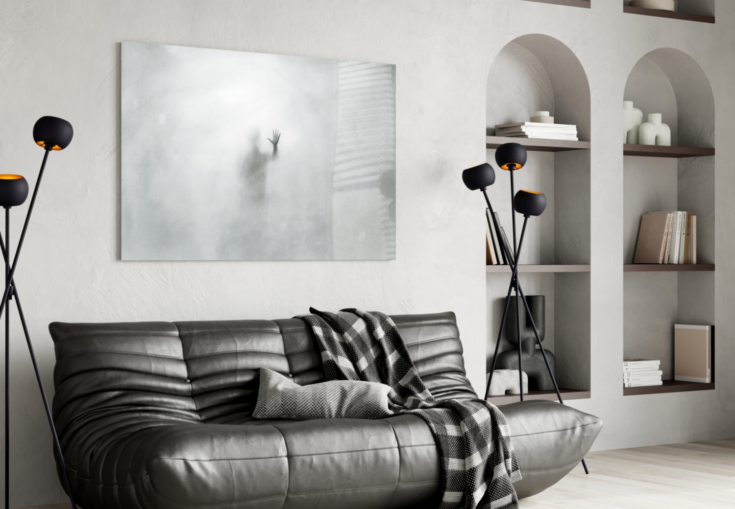 Insigneart USA Insigneart USA Despair Glass Wall Art