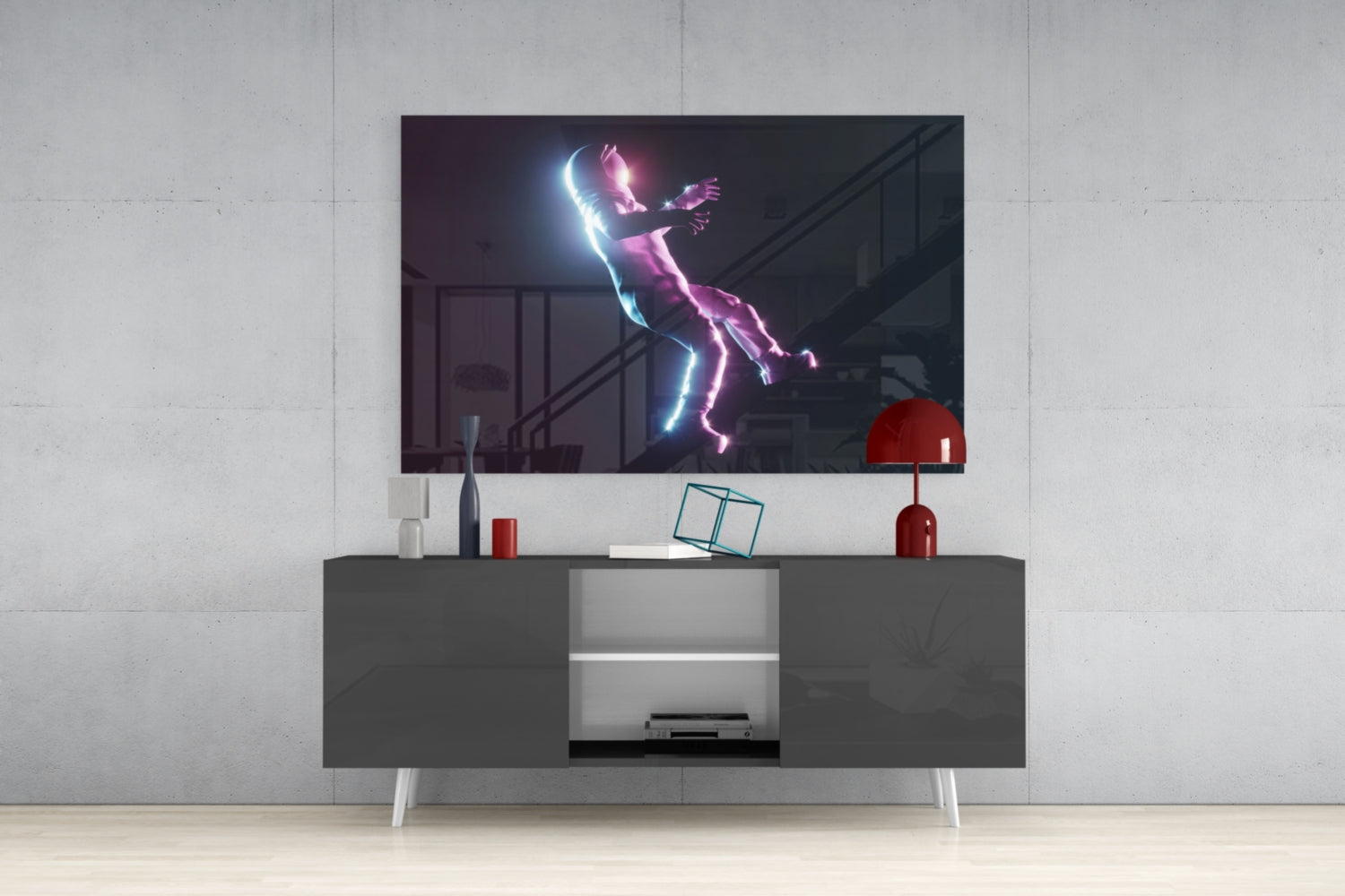 Insigneart USA Insigneart USA Astronaut Glass Wall Art