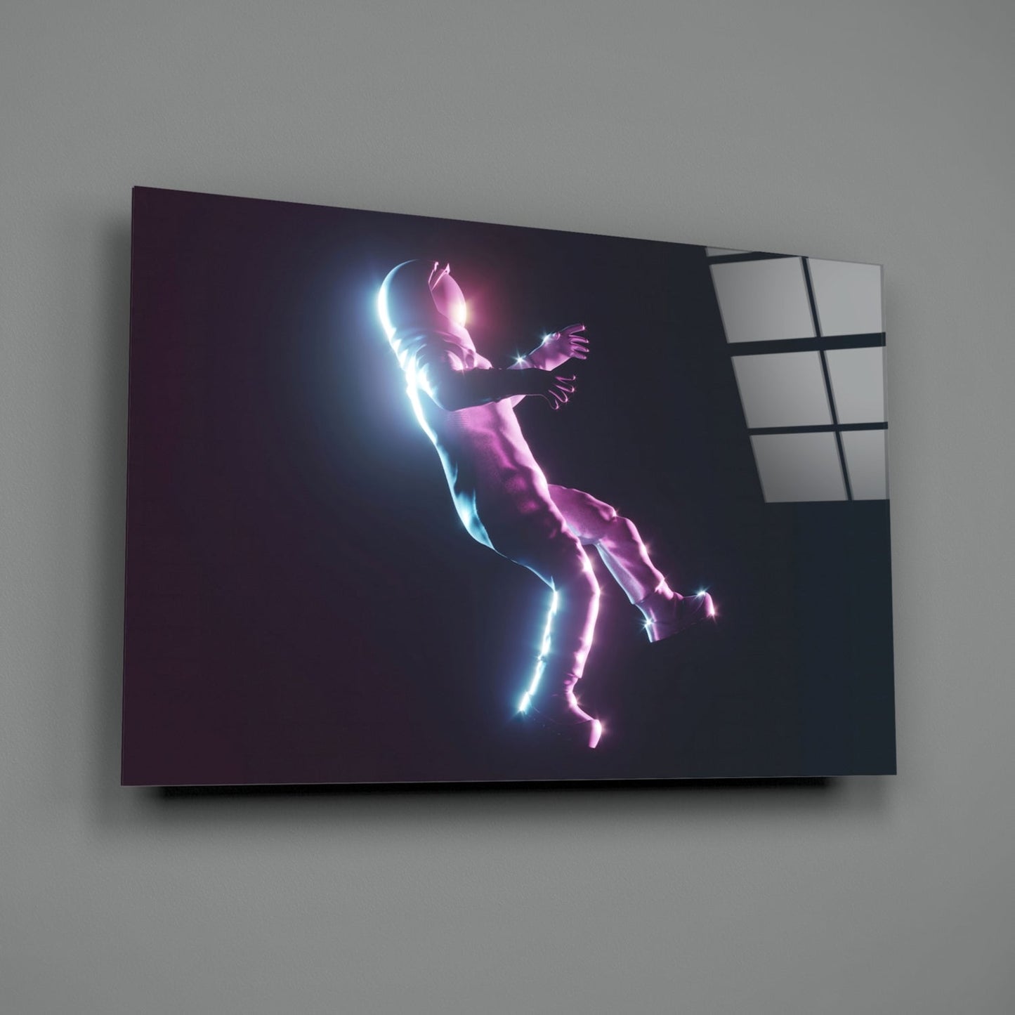 Insigneart USA Insigneart USA Astronaut Glass Wall Art