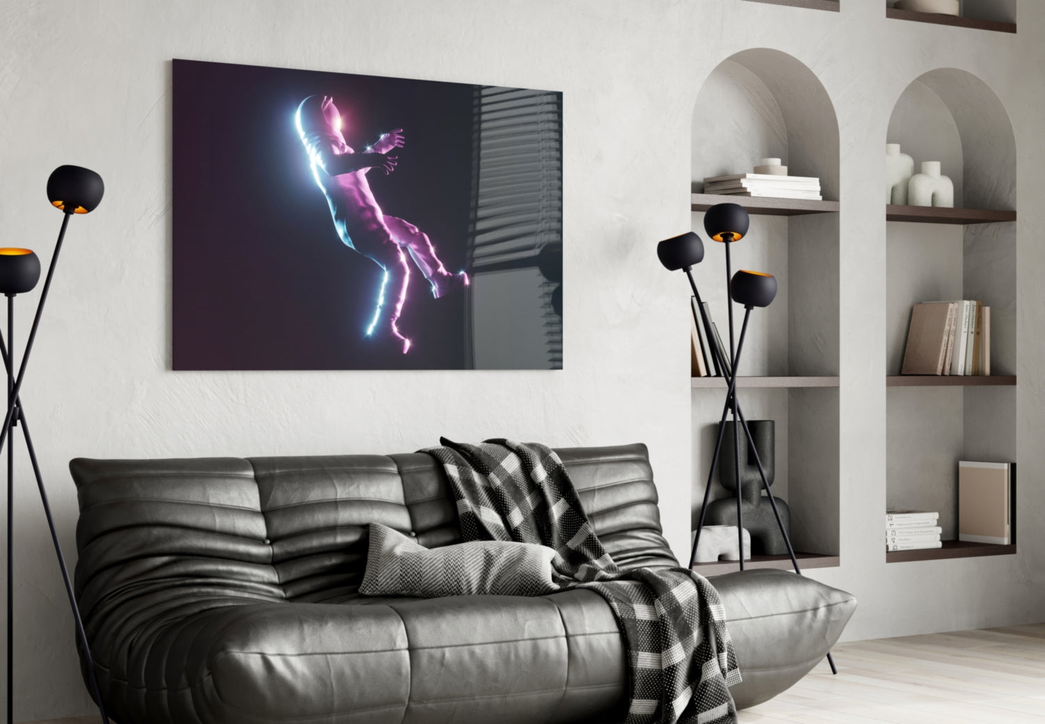 Insigneart USA Insigneart USA Astronaut Glass Wall Art