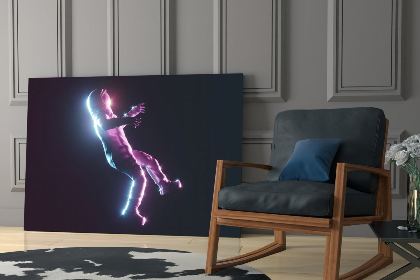 Insigneart USA Insigneart USA Astronaut Glass Wall Art