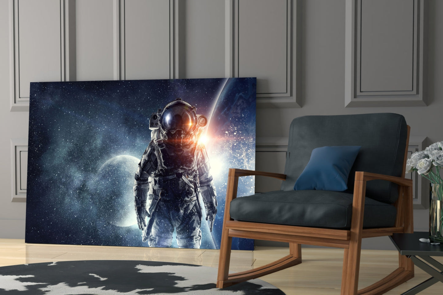 Insigneart USA Insigneart USA Astronaut Glass Wall Art